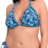 Curvy Kate Mykonos String Bikini Top - Blue Print -FREYA Shop braforme curvykate mykonos CS029308 BPT f