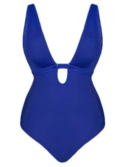 Curvy Kate Mykonos Reversible Non Wired Swimsuit - Blue Print -FREYA Shop braforme curvykate mykonos CS029607 BPT 2c