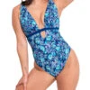 Curvy Kate Mykonos Reversible Non Wired Swimsuit - Blue Print 2 Curvy Kate Mykonos Reversible Non Wired Swimsuit - Blue Print -FREYA Shop braforme curvykate mykonos CS029607 BPT f