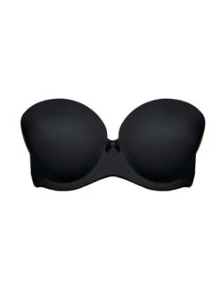 FREYA Deco Strapless Moulded Bra - Black -FREYA Shop braforme deco aa4234 uw moulded plunge bra blk black p
