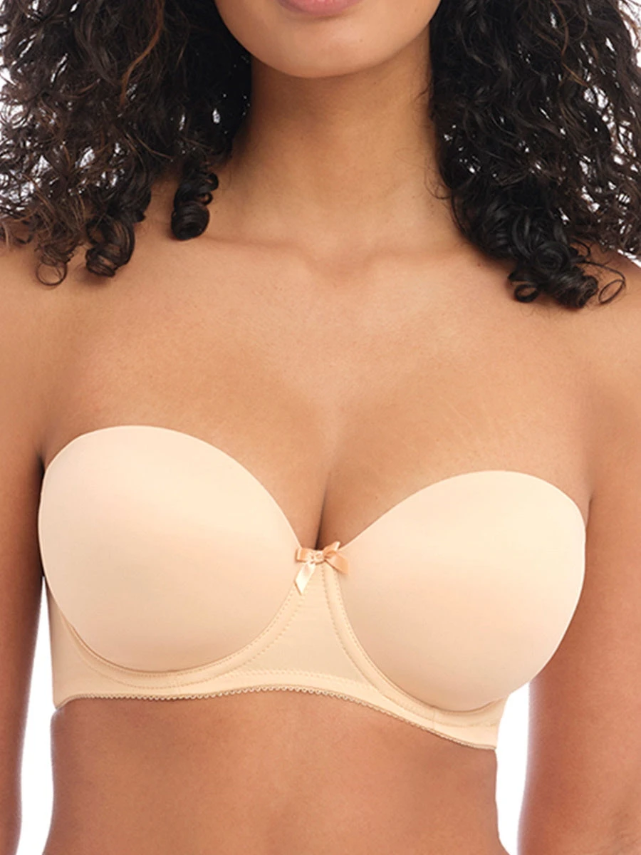 FREYA Deco Strapless Moulded Bra - Nude 3 FREYA Deco Strapless Moulded Bra - Nude