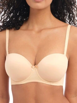 FREYA Deco Strapless Moulded Bra - Nude 11 FREYA Deco Strapless Moulded Bra - Nude -FREYA Shop braforme deco aa4234 uw moulded plunge bra nue black f2