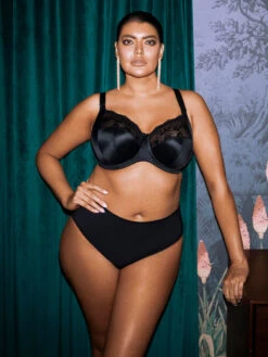 ELOMI Smooth Full Brief -FREYA Shop braforme el4565 blk elomi lingerie so comfy black full brief ls