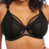 ELOMI Kintai Underwired Plunge Bra - Black