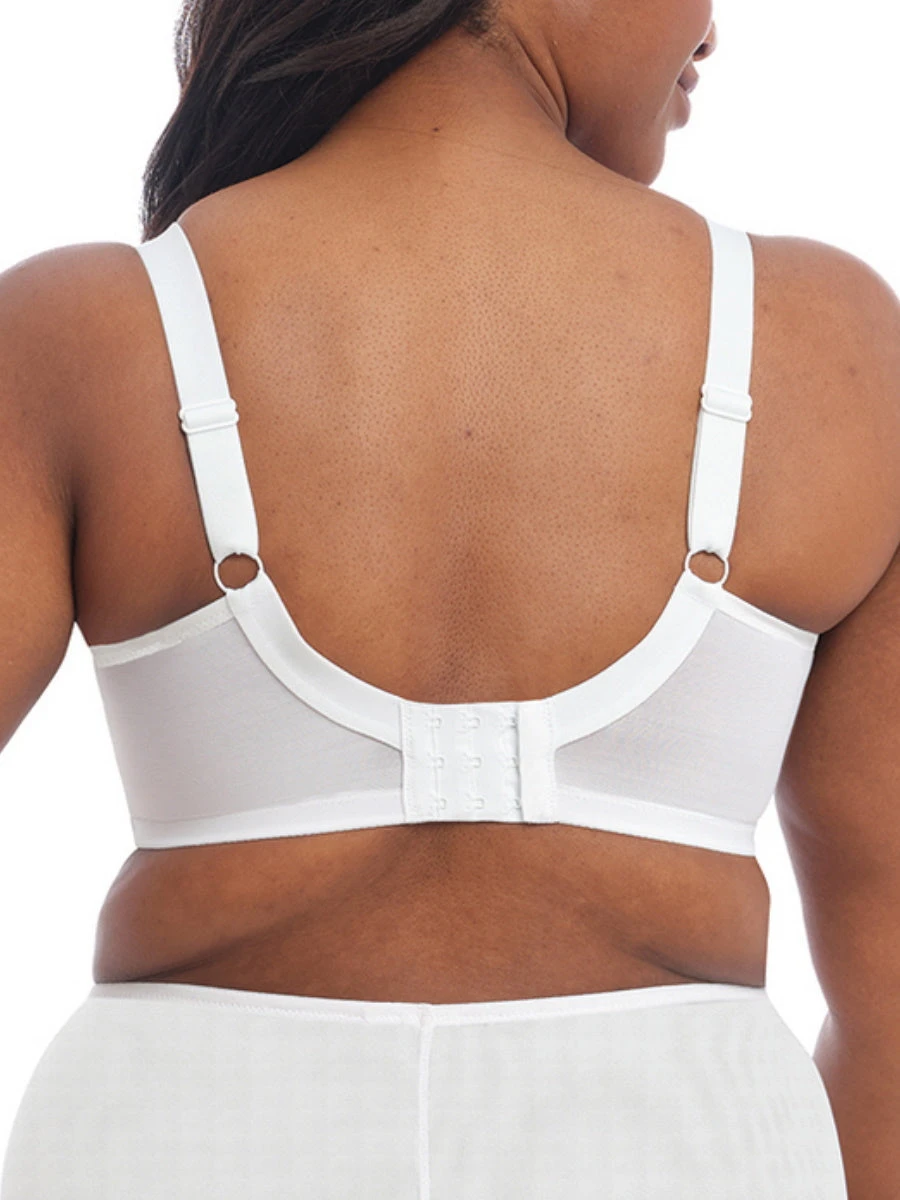 ELOMI Brianna Plunge Bra - White 4 ELOMI Brianna Plunge Bra - White - Image 2