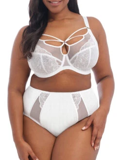 ELOMI Brianna Plunge Bra - White 8 ELOMI Brianna Plunge Bra - White -FREYA Shop braforme elomi brianna el8080 plunge bra whe white full
