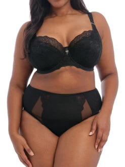 ELOMI Brianna Half Cup Bra - Black -FREYA Shop braforme elomi brianna el8081 half cup bra blk black full