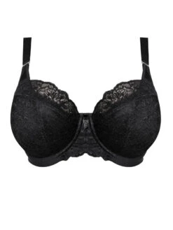 ELOMI Brianna Half Cup Bra - Black -FREYA Shop braforme elomi brianna el8081 half cup bra blk black p