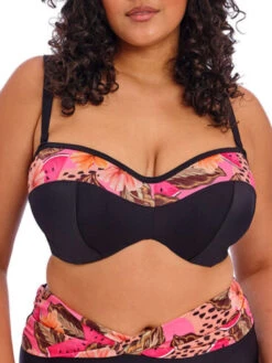 ELOMI Cabana Nights Bandeau Bikini Top - Multi -FREYA Shop braforme elomi cabana nights ES801610 MUI 2f