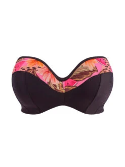 ELOMI Cabana Nights Bandeau Bikini Top - Multi -FREYA Shop braforme elomi cabana nights ES801610 MUI c