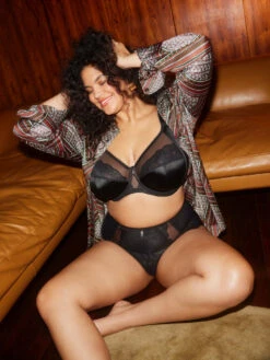 ELOMI Cate Allure Full Cup Bra - Black -FREYA Shop braforme elomi cate allure EL302405 BLK l