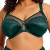 ELOMI Cate Allure Full Cup Bra - Deep Emerald -FREYA Shop braforme elomi cate allure EL302405 DPE f