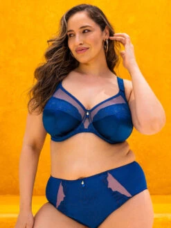 ELOMI Cate Allure Full Cup Bra - Lapis -FREYA Shop braforme elomi cate allure EL302405 LAS l