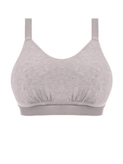 ELOMI Downtime Non Wired Bralette - Grey Marl -FREYA Shop braforme elomi downtime EL301417 GYL c
