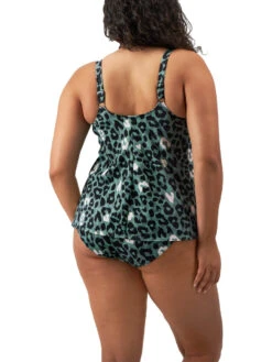 ELOMI Jungle Bay Tankini Top - Olive -FREYA Shop braforme elomi jungle bay ES802061 OLE 2b