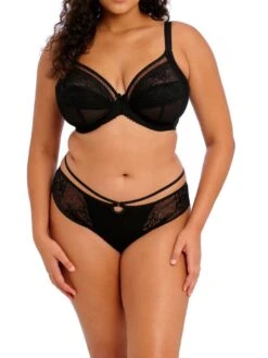 ELOMI Kendra Thong -FREYA Shop braforme elomi lingerie kendra blk el301602 el301670 full