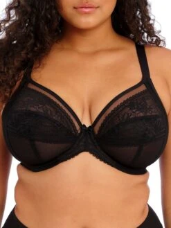 ELOMI Kendra Plunge Bra - Black