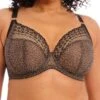 ELOMI Matilda Plunge Bra - Leopard -FREYA Shop braforme elomi lingerie matilda bra el8900 led leopard f