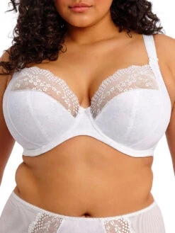 ELOMI Lucie Plunge Bra - White