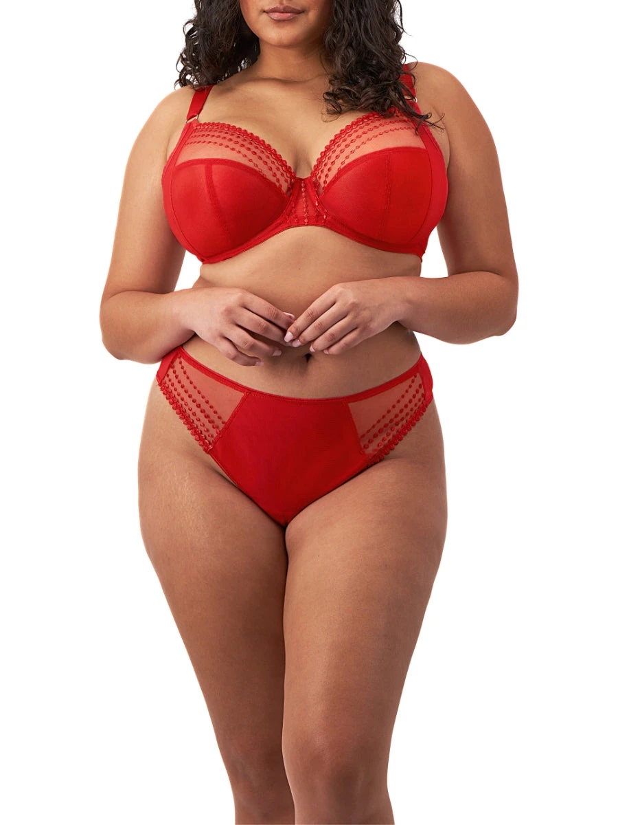 ELOMI Matilda Plunge Bra - Haute Red 6 ELOMI Matilda Plunge Bra - Haute Red - Image 4