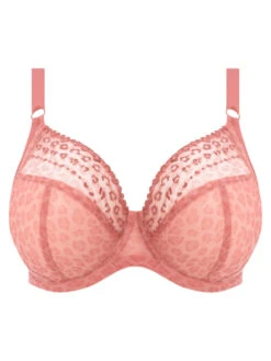 ELOMI Matilda Plunge Bra - Rose Leo -FREYA Shop braforme elomi matilda EL8900 ROO c