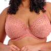 ELOMI Matilda Plunge Bra - Rose Leo -FREYA Shop braforme elomi matilda EL8900 ROO f