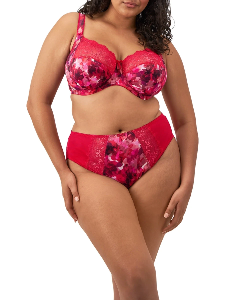 ELOMI Morgan Printed Full Cup Bra - Berry Crush 5 ELOMI Morgan Printed Full Cup Bra - Berry Crush - Image 3
