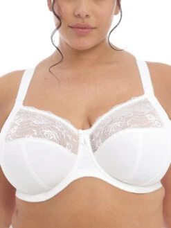 ELOMI Morgan Full Cup Bra - White