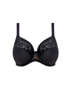 ELOMI Nerina Stretch Plunge Bra - Black -FREYA Shop braforme elomi nerina EL302734 BLK c