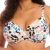 ELOMI Party Bay Plunge Bikini Top - Multi