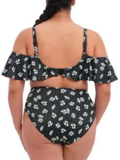 ELOMI Plain Sailing Bikini Top - Black Daisy -FREYA Shop braforme elomi plain 20sailing 7273 bdy back