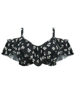 ELOMI Plain Sailing Bikini Top - Black Daisy -FREYA Shop braforme elomi plain 20sailing 7273 bdy plain