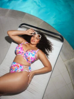 ELOMI Savaneta Plunge Bikini Top - White -FREYA Shop braforme elomi savaneta ES801302 WHE l