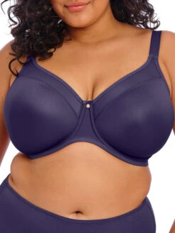 ELOMI Smooth Moulded T-Shirt Bra - Midnight
