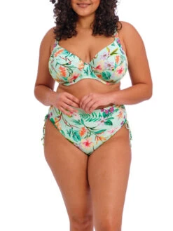ELOMI Sunshine Cove Plunge Bikini Top - Aqua -FREYA Shop braforme elomi sunshine cove ES801802 AQA 3f