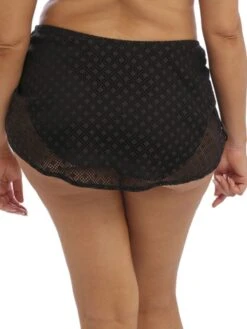 ELOMI Bazaruto Adjustable Skirted Bikini Brief -FREYA Shop braforme elomi swimwear bazaruto bikini brief es800683 blk black b