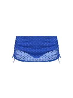 ELOMI Bazaruto Adjustable Skirted Bikini Brief -FREYA Shop braforme elomi swimwear bazaruto bikini brief es800683 sar sapphire p