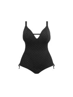 ELOMI Bazaruto Non Wired Swimsuit - Black -FREYA Shop braforme elomi swimwear bazaruto swimsuit es800643 blk black p