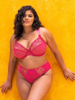 ELOMI Teagan Plunge Bra - Azalea -FREYA Shop braforme elomi teagan EL302602 AZA l