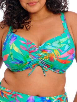 ELOMI Toyama Tides Crop Bikini Top - Jade