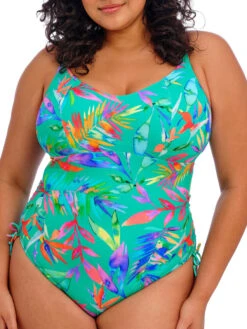 ELOMI Toyama Tides Non Wired Swimsuit - Jade