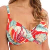 FANTASIE Bamboo Grove Gathered Full Cup Bikini Top - Hot Chilli -FREYA Shop braforme fantasie 501601 hot f