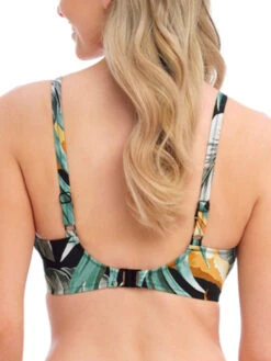 FANTASIE Bamboo Grove Gathered Full Cup Bikini Top - Jet -FREYA Shop braforme fantasie 501601 jet b