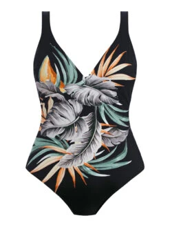FANTASIE Bamboo Grove Plunge Swimsuit - Jet -FREYA Shop braforme fantasie 501639 jet c