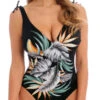 FANTASIE Bamboo Grove Plunge Swimsuit - Jet -FREYA Shop braforme fantasie 501639 jet f