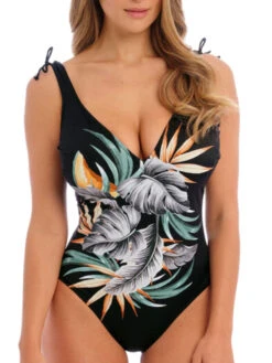 FANTASIE Bamboo Grove Plunge Swimsuit - Jet