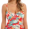 FANTASIE Bamboo Grove Twist Front Tankini - Hot Chilli 2 FANTASIE Bamboo Grove Twist Front Tankini - Hot Chilli -FREYA Shop braforme fantasie 501654 hot f