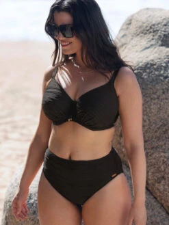 FANTASIE Beach Waves Full Cup Bikini Top - Black 14 FANTASIE Beach Waves Full Cup Bikini Top - Black -FREYA Shop braforme fantasie beach waves FS502201 BLK 2l