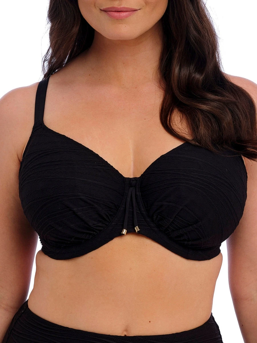 FANTASIE Beach Waves Full Cup Bikini Top - Black 3 FANTASIE Beach Waves Full Cup Bikini Top - Black