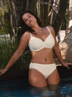 FANTASIE Beach Waves Full Cup Bikini Top - Linen -FREYA Shop braforme fantasie beach waves FS502201 LIN l